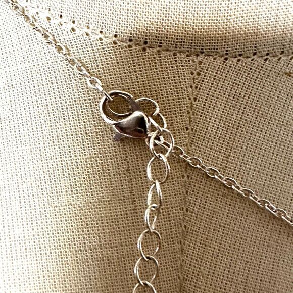 Large abalone round pendant necklace - Picture 9 of 9